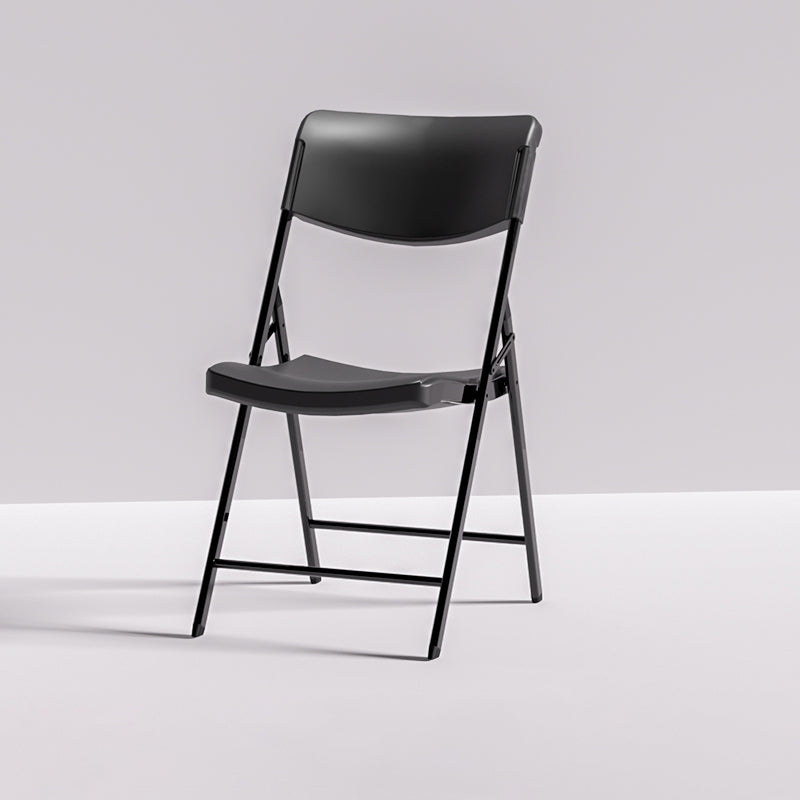 Contemporary Metal Dining Chair Home Armless Open Back Dining Side Chair Black 1 Piece Clearhalo ' kitchen&dining_furn' 'Dining Chairs' 'Dining Tables & Seating' 'dining_chair' 'furn' 'furn_dining_chair' 'Furniture' 'furniture_dining_chair' 'Kitchen & Dining Furniture' 'kitchen' 3853090