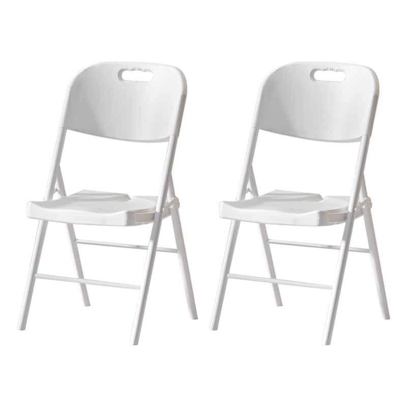 Contemporary Metal Dining Chair Home Armless Open Back Dining Side Chair Textured White 2 Piece Set Clearhalo ' kitchen&dining_furn' 'Dining Chairs' 'Dining Tables & Seating' 'dining_chair' 'furn' 'furn_dining_chair' 'Furniture' 'furniture_dining_chair' 'Kitchen & Dining Furniture' 'kitchen' 3853102