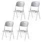 Contemporary Metal Dining Chair Home Armless Open Back Dining Side Chair Light Gray 4 Piece Set Clearhalo ' kitchen&dining_furn' 'Dining Chairs' 'Dining Tables & Seating' 'dining_chair' 'furn' 'furn_dining_chair' 'Furniture' 'furniture_dining_chair' 'Kitchen & Dining Furniture' 'kitchen' 3853114