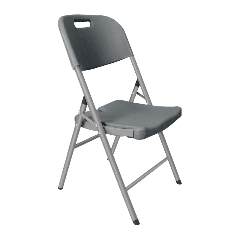 Modern Indoor-Outdoor Metal Chair Home Armless Open Back Dining Side Chair Grey 1 Piece Clearhalo ' kitchen&dining_furn' 'Dining Chairs' 'Dining Tables & Seating' 'dining_chair' 'furn' 'furn_dining_chair' 'Furniture' 'furniture_dining_chair' 'Kitchen & Dining Furniture' 'kitchen' 3853202