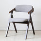 Contemporary Wood Dining Room Chairs Open Back Single Dining Side Arm Chair for Home Use Smoke Gray Walnut Clearhalo ' kitchen&dining_furn' 'Dining Chairs' 'Dining Tables & Seating' 'dining_chair' 'furn' 'furn_dining_chair' 'Furniture' 'furniture_dining_chair' 'Kitchen & Dining Furniture' 'kitchen' 3853249