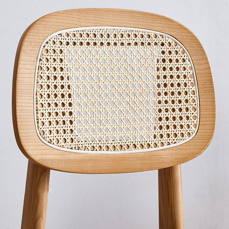 Contemporary Style Ash Wood Chair Open Back Side Dining Kitchen Chairs Clearhalo ' kitchen&dining_furn' 'Dining Chairs' 'Dining Tables & Seating' 'dining_chair' 'furn' 'furn_dining_chair' 'Furniture' 'furniture_dining_chair' 'Kitchen & Dining Furniture' 'kitchen' 3853269