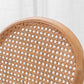 Bentwood Armless Dining Chairs Rattan Open Back Side Chairs with Wood Legs Clearhalo ' kitchen&dining_furn' 'Dining Chairs' 'Dining Tables & Seating' 'dining_chair' 'furn' 'furn_dining_chair' 'Furniture' 'furniture_dining_chair' 'Kitchen & Dining Furniture' 'kitchen' 3853297