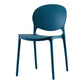 Contemporary Plastic Side Chair Home Armless Stacking Open Back Dining Side Chair Clearhalo ' kitchen&dining_furn' 'Dining Chairs' 'Dining Tables & Seating' 'dining_chair' 'furn' 'furn_dining_chair' 'Furniture' 'furniture_dining_chair' 'Kitchen & Dining Furniture' 'kitchen' 3853315