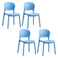 Contemporary Plastic Side Chair Home Armless Stacking Open Back Dining Side Chair Light Blue 4 Piece Set Clearhalo ' kitchen&dining_furn' 'Dining Chairs' 'Dining Tables & Seating' 'dining_chair' 'furn' 'furn_dining_chair' 'Furniture' 'furniture_dining_chair' 'Kitchen & Dining Furniture' 'kitchen' 3853339