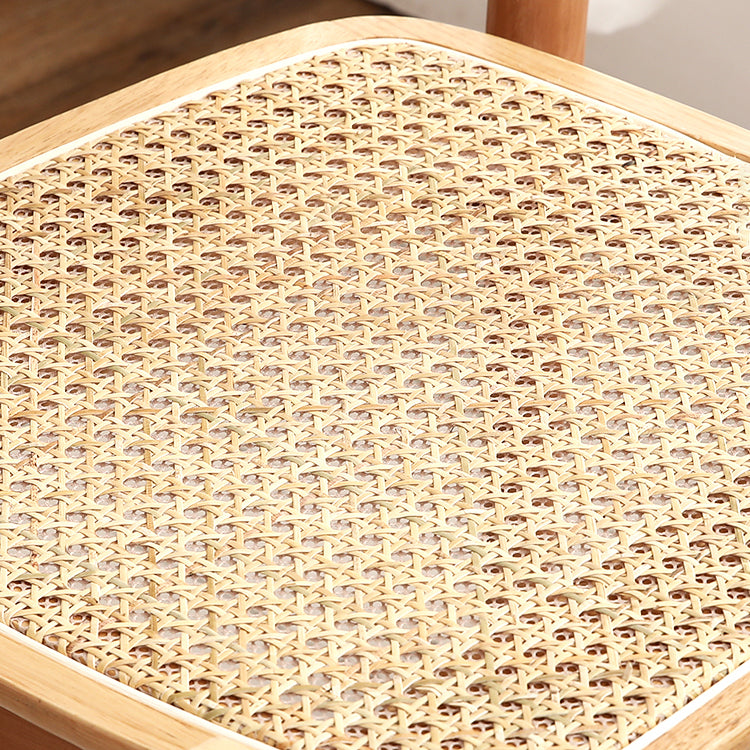 Tropical Style Rubberwood Chairs Kitchen Dining Room Open Back Side Chair Clearhalo ' kitchen&dining_furn' 'Dining Chairs' 'Dining Tables & Seating' 'dining_chair' 'furn' 'furn_dining_chair' 'Furniture' 'furniture_dining_chair' 'Kitchen & Dining Furniture' 'kitchen' 3853362