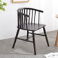 Modern Style Rubberwood Chair Windsor Back Side Kitchen Dining Room Chairs Light Wood 1 Piece Walnut Clearhalo ' kitchen&dining_furn' 'Dining Chairs' 'Dining Tables & Seating' 'dining_chair' 'furn' 'furn_dining_chair' 'Furniture' 'furniture_dining_chair' 'Kitchen & Dining Furniture' 'kitchen' 3853425