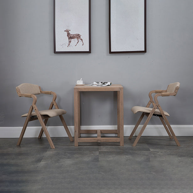 Country Style Dining Armchair Open Back Foldable Upholstered Arm Chairs Clearhalo ' kitchen&dining_furn' 'Dining Chairs' 'Dining Tables & Seating' 'dining_chair' 'furn' 'furn_dining_chair' 'Furniture' 'furniture_dining_chair' 'Kitchen & Dining Furniture' 'kitchen' 3853495