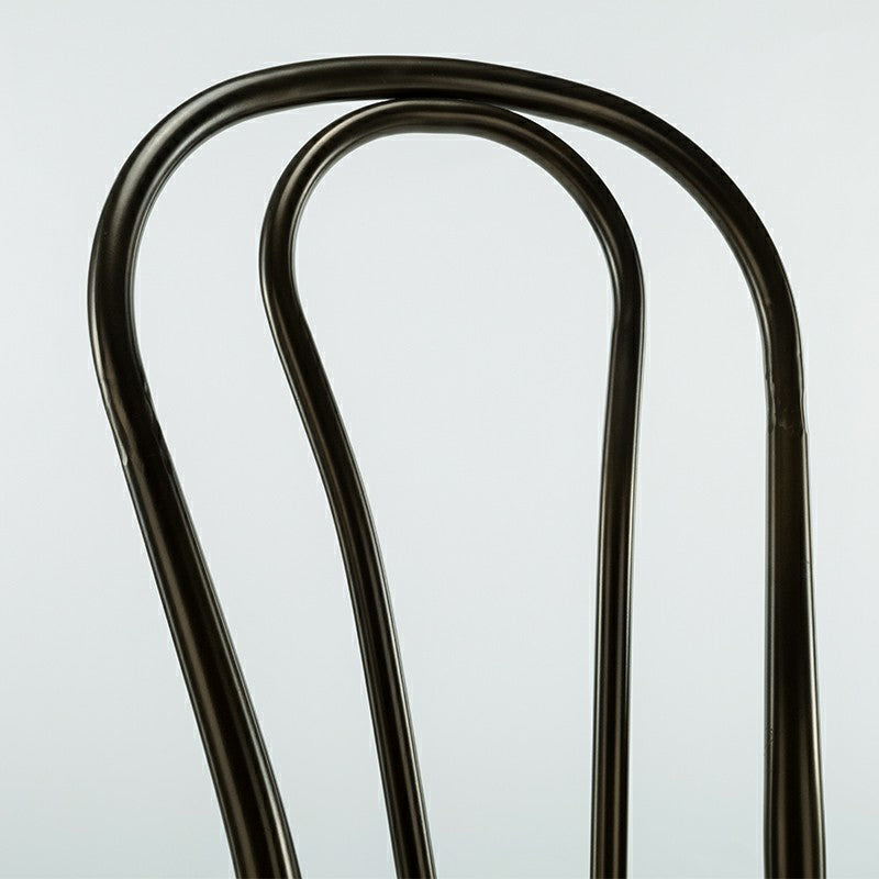 Contemporary Style Metal Dining Room Chairs Windsor Back Armless Chair for Kitchen Clearhalo ' kitchen&dining_furn' 'Dining Chairs' 'Dining Tables & Seating' 'dining_chair' 'furn' 'furn_dining_chair' 'Furniture' 'furniture_dining_chair' 'Kitchen & Dining Furniture' 'kitchen' 3853568