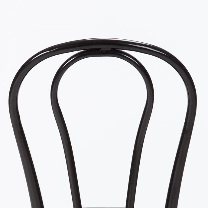 Contemporary Style Metal Dining Room Chairs Windsor Back Armless Chair for Kitchen Clearhalo ' kitchen&dining_furn' 'Dining Chairs' 'Dining Tables & Seating' 'dining_chair' 'furn' 'furn_dining_chair' 'Furniture' 'furniture_dining_chair' 'Kitchen & Dining Furniture' 'kitchen' 3853582