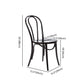 Contemporary Style Metal Dining Room Chairs Windsor Back Armless Chair for Kitchen Clearhalo ' kitchen&dining_furn' 'Dining Chairs' 'Dining Tables & Seating' 'dining_chair' 'furn' 'furn_dining_chair' 'Furniture' 'furniture_dining_chair' 'Kitchen & Dining Furniture' 'kitchen' 3853584