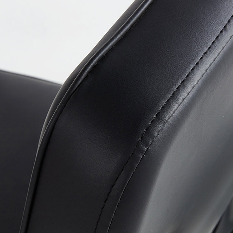 Industrial Style Dining Arm Chair Upholstered Open Back Armchairs with Metal Legs Clearhalo ' kitchen&dining_furn' 'Dining Chairs' 'Dining Tables & Seating' 'dining_chair' 'Furniture' 'furniture_dining_chair' 'Kitchen & Dining Furniture' 'kitchen' 3853647