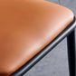 Contemporary Metal Dining Room Chairs Armless PU Leather Dining Chairs for Home Use Clearhalo ' kitchen&dining_furn' 'Dining Chairs' 'Dining Tables & Seating' 'dining_chair' 'furn' 'furn_dining_chair' 'Furniture' 'furniture_dining_chair' 'Kitchen & Dining Furniture' 'kitchen' 3853693