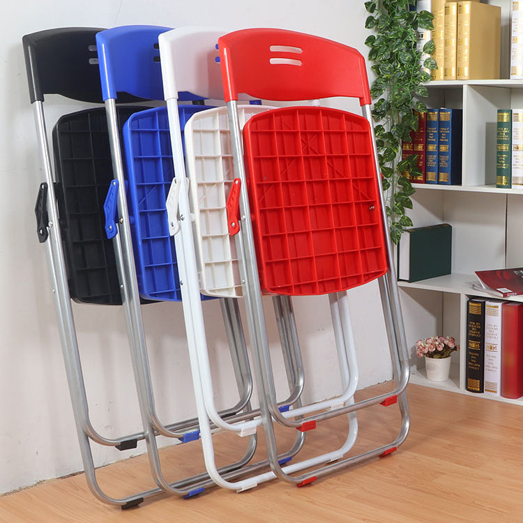 Contemporary Metal Plastic Home Side Chair Armless Open Back Dining Side Chair Clearhalo ' kitchen&dining_furn' 'Dining Chairs' 'Dining Tables & Seating' 'dining_chair' 'furn' 'furn_dining_chair' 'Furniture' 'furniture_dining_chair' 'Kitchen & Dining Furniture' 'kitchen' 3853801