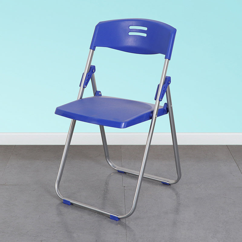 Contemporary Metal Plastic Home Side Chair Armless Open Back Dining Side Chair Blue 1 Piece Clearhalo ' kitchen&dining_furn' 'Dining Chairs' 'Dining Tables & Seating' 'dining_chair' 'furn' 'furn_dining_chair' 'Furniture' 'furniture_dining_chair' 'Kitchen & Dining Furniture' 'kitchen' 3853820