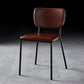 Scandinavian Style Metal Chair Set Kitchen Open Back Stackable Side Chairs Brown 1 Piece Black Clearhalo ' kitchen&dining_furn' 'Dining Chairs' 'Dining Tables & Seating' 'dining_chair' 'furn' 'furn_dining_chair' 'Furniture' 'furniture_dining_chair' 'Kitchen & Dining Furniture' 'kitchen' 3853869
