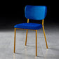 Scandinavian Style Metal Chair Set Kitchen Open Back Stackable Side Chairs Blue 1 Piece Brass Gold Clearhalo ' kitchen&dining_furn' 'Dining Chairs' 'Dining Tables & Seating' 'dining_chair' 'furn' 'furn_dining_chair' 'Furniture' 'furniture_dining_chair' 'Kitchen & Dining Furniture' 'kitchen' 3853893