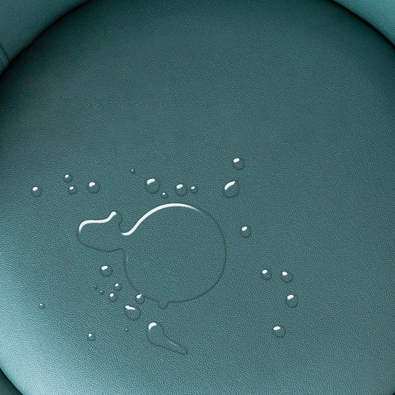 Contemporary Style Upholstered Single Side Chair Solid Back Arm Dining Chair Clearhalo ' kitchen&dining_furn' 'Dining Chairs' 'Dining Tables & Seating' 'dining_chair' 'furn' 'furn_dining_chair' 'Furniture' 'furniture_dining_chair' 'Kitchen & Dining Furniture' 'kitchen' 3853983