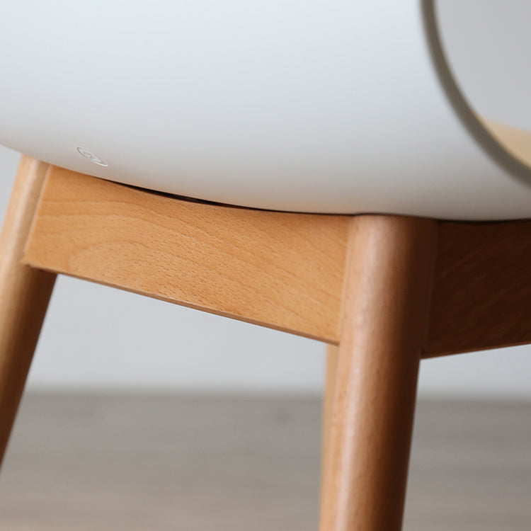 Modern Style Beech Wood Chair Kitchen Dining Room Solid Back Side Chairs Clearhalo ' kitchen&dining_furn' 'Dining Chairs' 'Dining Tables & Seating' 'dining_chair' 'furn' 'furn_dining_chair' 'Furniture' 'furniture_dining_chair' 'Kitchen & Dining Furniture' 'kitchen' 3854033