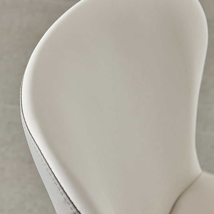 Contemporary Style Metal Dining Chair Wingback Side Armless Chairs (Set of 2) Clearhalo ' kitchen&dining_furn' 'Dining Chairs' 'Dining Tables & Seating' 'dining_chair' 'furn' 'furn_dining_chair' 'Furniture' 'furniture_dining_chair' 'Kitchen & Dining Furniture' 'kitchen' 3854072