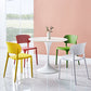 Modern Indoor-Outdoor Plastic Dining Armchair Home Open Back Dining Side Chair Clearhalo ' kitchen&dining_furn' 'Dining Chairs' 'Dining Tables & Seating' 'dining_chair' 'furn' 'furn_dining_chair' 'Furniture' 'furniture_dining_chair' 'Kitchen & Dining Furniture' 'kitchen' 3854093