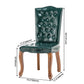 French Country Armless Dining Chairs PU Leather Upholstered Dining Side Chairs Clearhalo ' kitchen&dining_furn' 'Dining Chairs' 'Dining Tables & Seating' 'dining_chair' 'furn' 'furn_dining_chair' 'Furniture' 'furniture_dining_chair' 'Kitchen & Dining Furniture' 'kitchen' 3854221