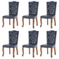 French Country Armless Dining Chairs PU Leather Upholstered Dining Side Chairs Airy Blue 6 Piece Set Clearhalo ' kitchen&dining_furn' 'Dining Chairs' 'Dining Tables & Seating' 'dining_chair' 'furn' 'furn_dining_chair' 'Furniture' 'furniture_dining_chair' 'Kitchen & Dining Furniture' 'kitchen' 3854243