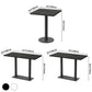 Industrial Sintered Stone Top Dinner Room Kitchen Table Metal Base Table for Dining Room Clearhalo ' dining_table' 'Dining Tables & Seating' 'Dining Tables' 'furn' 'furn_dining_table' 'Furniture' 'furniture_dining_table' 'Kitchen & Dining Furniture' 'kitchen&dining_furn' 'kitchen' 'kitchen_dining_table' 3854742