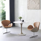 Contemporary Style Home Sintered Stone Dining Table Round Table with Tulip Base Clearhalo ' dining_table' 'Dining Tables & Seating' 'Dining Tables' 'furn' 'furn_dining_table' 'Furniture' 'furniture_dining_table' 'Kitchen & Dining Furniture' 'kitchen&dining_furn' 'kitchen' 'kitchen_dining_table' 3854744