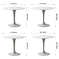 Contemporary Style Home Sintered Stone Dining Table Round Table with Tulip Base Clearhalo ' dining_table' 'Dining Tables & Seating' 'Dining Tables' 'furn' 'furn_dining_table' 'Furniture' 'furniture_dining_table' 'Kitchen & Dining Furniture' 'kitchen&dining_furn' 'kitchen' 'kitchen_dining_table' 3854752