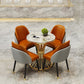Simple Style Home Sintered Stone Dining Table Round Shape Table with Metallic Pedestal Base Clearhalo ' dining_table' 'Dining Tables & Seating' 'Dining Tables' 'furn' 'furn_dining_table' 'Furniture' 'furniture_dining_table' 'Kitchen & Dining Furniture' 'kitchen&dining_furn' 'kitchen' 'kitchen_dining_table' 3854801