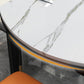 Extendable Sintered Stone Round Table Modern Dining Table with Wooden 4 Legs Clearhalo ' dining_table' 'Dining Tables & Seating' 'Dining Tables' 'furn' 'furn_dining_table' 'Furniture' 'furniture_dining_table' 'Kitchen & Dining Furniture' 'kitchen&dining_furn' 'kitchen' 'kitchen_dining_table' 3854826