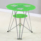 Modern Style Glass Kitchen Dining Table Round Table with Metal Base for Home Green Without Chairs Clearhalo ' dining_table' 'Dining Tables & Seating' 'Dining Tables' 'furn' 'furn_dining_table' 'Furniture' 'furniture_dining_table' 'Kitchen & Dining Furniture' 'kitchen&dining_furn' 'kitchen' 'kitchen_dining_table' 3854836