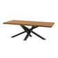 Traditional Luxury Rectangle Dining Table Pine Solid Wood Table with Pedestal Base Black Without Chairs Clearhalo ' dining_table' 'Dining Tables & Seating' 'Dining Tables' 'furn' 'furn_dining_table' 'Furniture' 'furniture_dining_table' 'Kitchen & Dining Furniture' 'kitchen&dining_furn' 'kitchen' 'kitchen_dining_table' 3854943