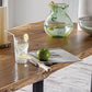 Metal Industrial Rectangle Indoor Table Solid Wood Top Table with Sled Base Clearhalo ' dining_table' 'Dining Tables & Seating' 'Dining Tables' 'furn' 'furn_dining_table' 'Furniture' 'furniture_dining_table' 'Kitchen & Dining Furniture' 'kitchen&dining_furn' 'kitchen' 'kitchen_dining_table' 3854969