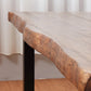 Metal Industrial Rectangle Indoor Table Solid Wood Top Table with Sled Base Clearhalo ' dining_table' 'Dining Tables & Seating' 'Dining Tables' 'furn' 'furn_dining_table' 'Furniture' 'furniture_dining_table' 'Kitchen & Dining Furniture' 'kitchen&dining_furn' 'kitchen' 'kitchen_dining_table' 3854970