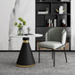 Round Dinette Table Traditional Luxury Dinner Room Table with Pedestal Base Clearhalo ' dining_table' 'Dining Tables & Seating' 'Dining Tables' 'furn' 'furn_dining_table' 'Furniture' 'furniture_dining_table' 'Kitchen & Dining Furniture' 'kitchen&dining_furn' 'kitchen' 'kitchen_dining_table' 3854979