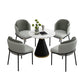Round Dinette Table Traditional Luxury Dinner Room Table with Pedestal Base Clearhalo ' dining_table' 'Dining Tables & Seating' 'Dining Tables' 'furn' 'furn_dining_table' 'Furniture' 'furniture_dining_table' 'Kitchen & Dining Furniture' 'kitchen&dining_furn' 'kitchen' 'kitchen_dining_table' 3854985