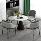 Round Dinette Table Traditional Luxury Dinner Room Table with Pedestal Base Clearhalo ' dining_table' 'Dining Tables & Seating' 'Dining Tables' 'furn' 'furn_dining_table' 'Furniture' 'furniture_dining_table' 'Kitchen & Dining Furniture' 'kitchen&dining_furn' 'kitchen' 'kitchen_dining_table' 3854989