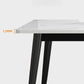 Simple Sintered Stone Dining Table Kitchen Rectangle Shape Dining Table with 4 Legs Base Clearhalo ' dining_table' 'Dining Tables & Seating' 'Dining Tables' 'furn' 'furn_dining_table' 'Furniture' 'furniture_dining_table' 'Kitchen & Dining Furniture' 'kitchen&dining_furn' 'kitchen' 'kitchen_dining_table' 3855001
