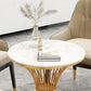 Traditional Luxury Stone Dinette Table Round Pedestal Furniture for Dining Room Clearhalo ' dining_table' 'Dining Tables & Seating' 'Dining Tables' 'furn' 'furn_dining_table' 'Furniture' 'furniture_dining_table' 'Kitchen & Dining Furniture' 'kitchen&dining_furn' 'kitchen' 'kitchen_dining_table' 3855037