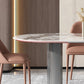Sintered Stone Dining Table Modern Table in White with Grey Double Pedestal Clearhalo ' dining_table' 'Dining Tables & Seating' 'Dining Tables' 'furn' 'furn_dining_table' 'Furniture' 'furniture_dining_table' 'Kitchen & Dining Furniture' 'kitchen&dining_furn' 'kitchen' 'kitchen_dining_table' 3855062