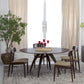 Round Solid Pinewood Wood Color Dining Table Simplicity Fixed Table for Dining Room Clearhalo ' dining_table' 'Dining Tables & Seating' 'Dining Tables' 'furn' 'furn_dining_table' 'Furniture' 'furniture_dining_table' 'Kitchen & Dining Furniture' 'kitchen&dining_furn' 'kitchen' 'kitchen_dining_table' 3855111