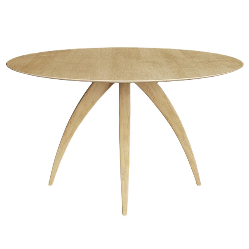 Round Solid Pinewood Wood Color Dining Table Simplicity Fixed Table for Dining Room Natural Without Chairs Clearhalo ' dining_table' 'Dining Tables & Seating' 'Dining Tables' 'furn' 'furn_dining_table' 'Furniture' 'furniture_dining_table' 'Kitchen & Dining Furniture' 'kitchen&dining_furn' 'kitchen' 'kitchen_dining_table' 3855116