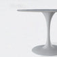 Minimalist Sintered Stone Dining Table Round Shape Kitchen Dining Table with Tulip Base Clearhalo ' dining_table' 'Dining Tables & Seating' 'Dining Tables' 'furn' 'furn_dining_table' 'Furniture' 'furniture_dining_table' 'Kitchen & Dining Furniture' 'kitchen&dining_furn' 'kitchen' 'kitchen_dining_table' 3855132