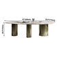 Oval Sintered Stone Dining Table Luxury Table in White with Metal 3 Legs Clearhalo ' dining_table' 'Dining Tables & Seating' 'Dining Tables' 'furn' 'furn_dining_table' 'Furniture' 'furniture_dining_table' 'Kitchen & Dining Furniture' 'kitchen&dining_furn' 'kitchen' 'kitchen_dining_table' 3855171