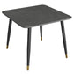 Industrial Style Dining Site Table Stone Dining Room Home Furniture for Home Square Gray Clearhalo ' dining_table' 'Dining Tables & Seating' 'Dining Tables' 'furn' 'furn_dining_table' 'Furniture' 'furniture_dining_table' 'Kitchen & Dining Furniture' 'kitchen&dining_furn' 'kitchen' 'kitchen_dining_table' 3855175