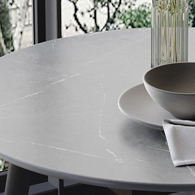 Industrial Style Dining Site Table Stone Dining Room Home Furniture for Home Clearhalo ' dining_table' 'Dining Tables & Seating' 'Dining Tables' 'furn' 'furn_dining_table' 'Furniture' 'furniture_dining_table' 'Kitchen & Dining Furniture' 'kitchen&dining_furn' 'kitchen' 'kitchen_dining_table' 3855181