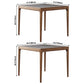 Square 4 Legs Industrial Dining Table Grey Fixed Table of Sintered Stone Clearhalo ' dining_table' 'Dining Tables & Seating' 'Dining Tables' 'furn' 'furn_dining_table' 'Furniture' 'furniture_dining_table' 'Kitchen & Dining Furniture' 'kitchen&dining_furn' 'kitchen' 'kitchen_dining_table' 3855207