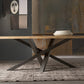 Traditional Luxury Rectangle Dining Table Pine Solid Wood Table with Pedestal Base for Dining Room Clearhalo ' dining_table' 'Dining Tables & Seating' 'Dining Tables' 'furn' 'furn_dining_table' 'Furniture' 'furniture_dining_table' 'Kitchen & Dining Furniture' 'kitchen&dining_furn' 'kitchen' 'kitchen_dining_table' 3855210